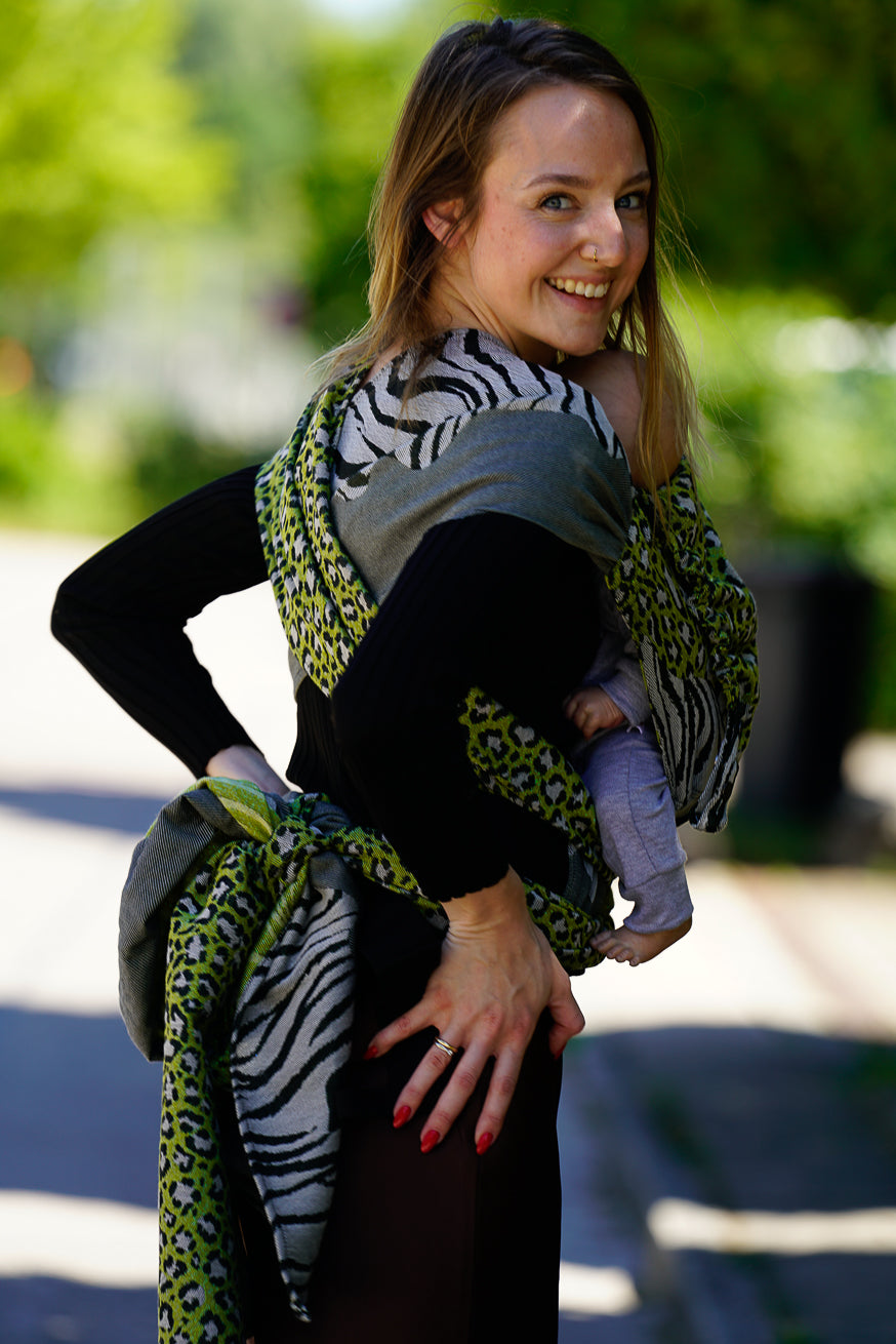 Porte-Bébé WrapStar Maternité sauvage Juicy Lemon