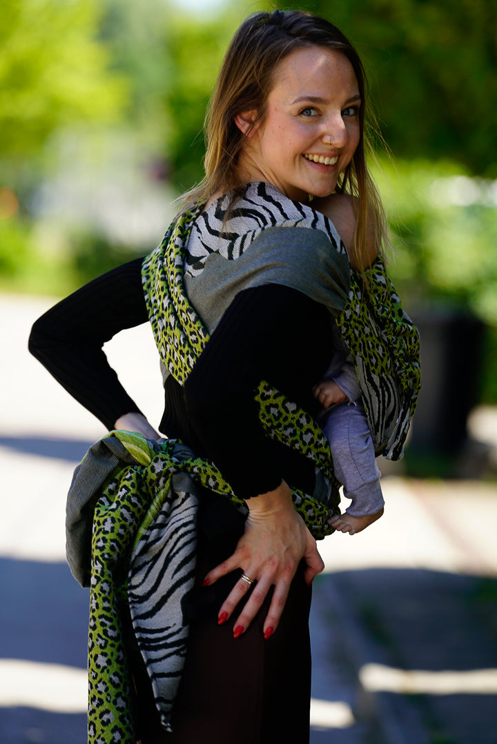Porte-Bébé WrapStar Maternité sauvage Juicy Lemon