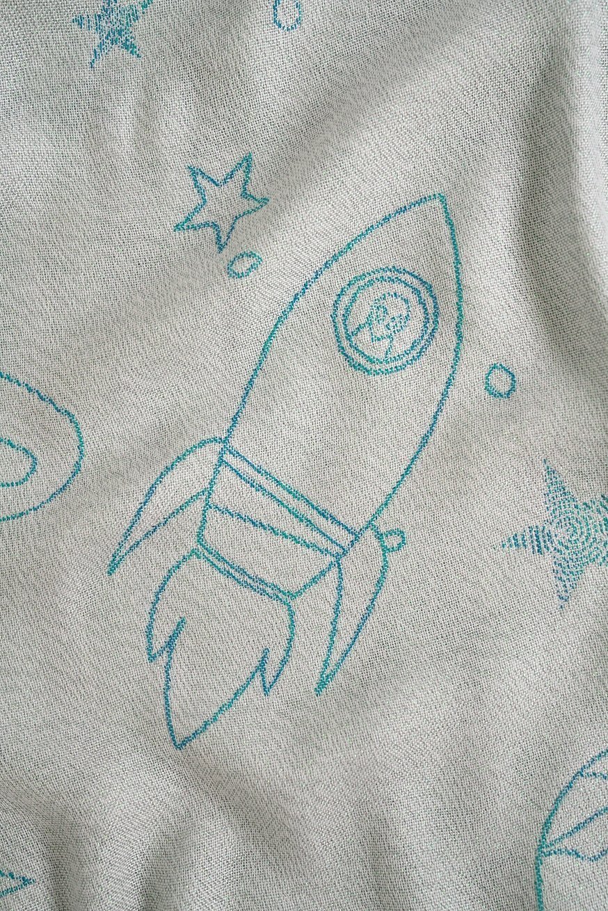 Couverture bébé Deep Space Voie Lactée Kokadi