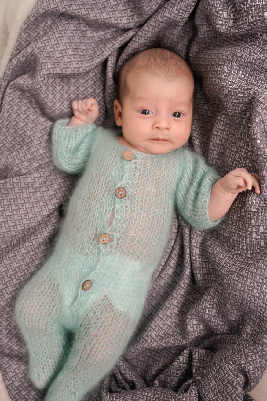 Couverture bébé Heart2Heart pierre - KOKADI