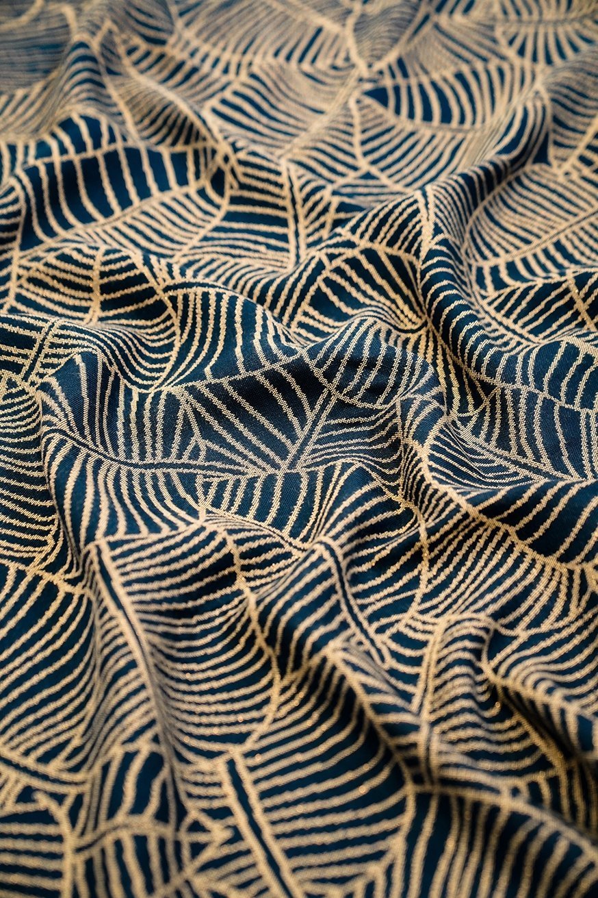 KOKADI Couverture bébé Feuilles Lynne