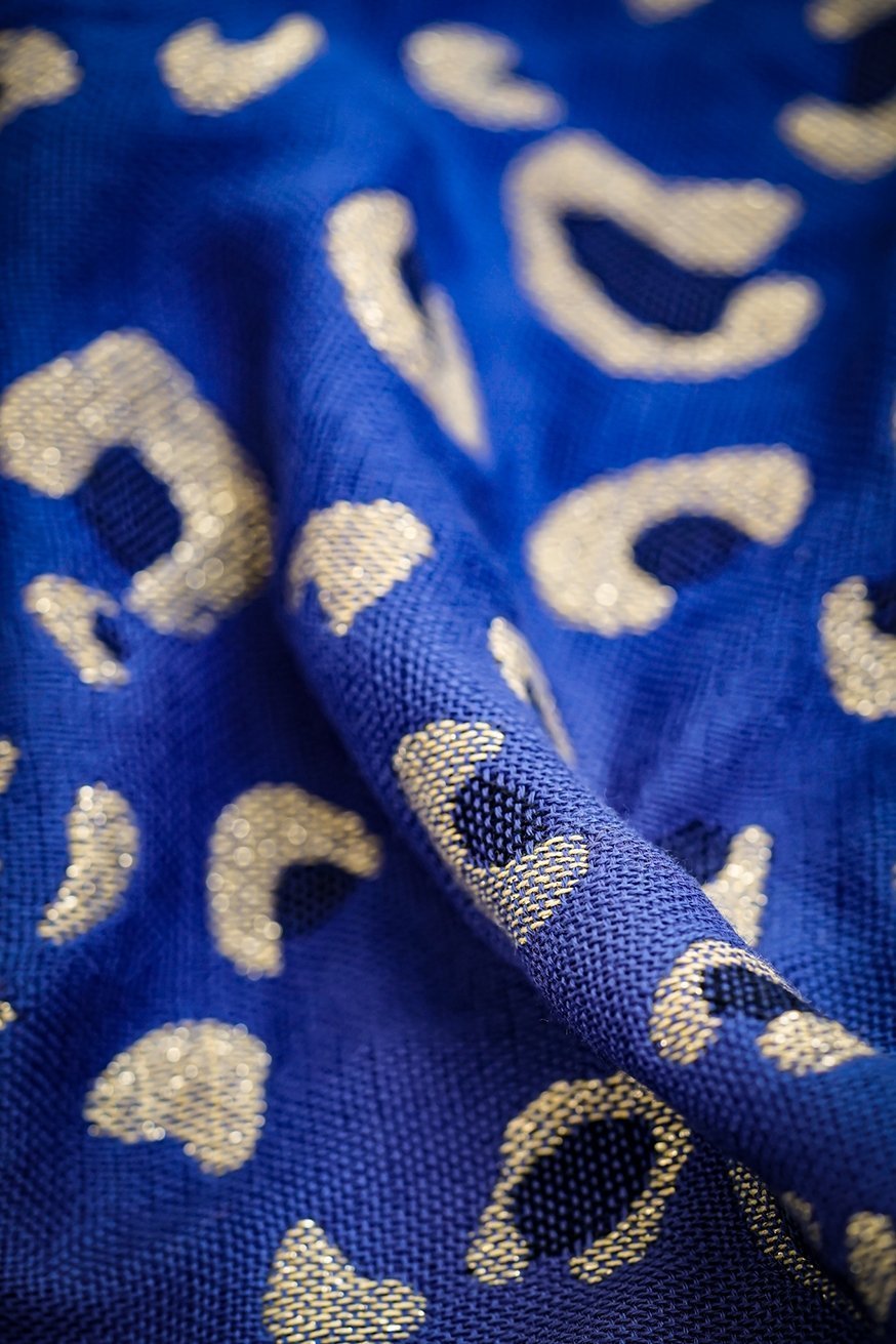 Couverture bébé Safari saphir - KOKADI