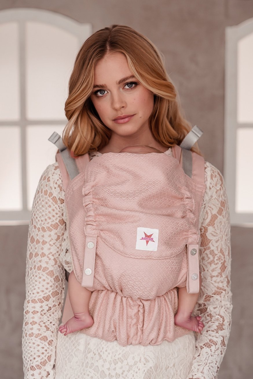 KOKADI Porte-Bébé Flip Rosé Heart2Heart