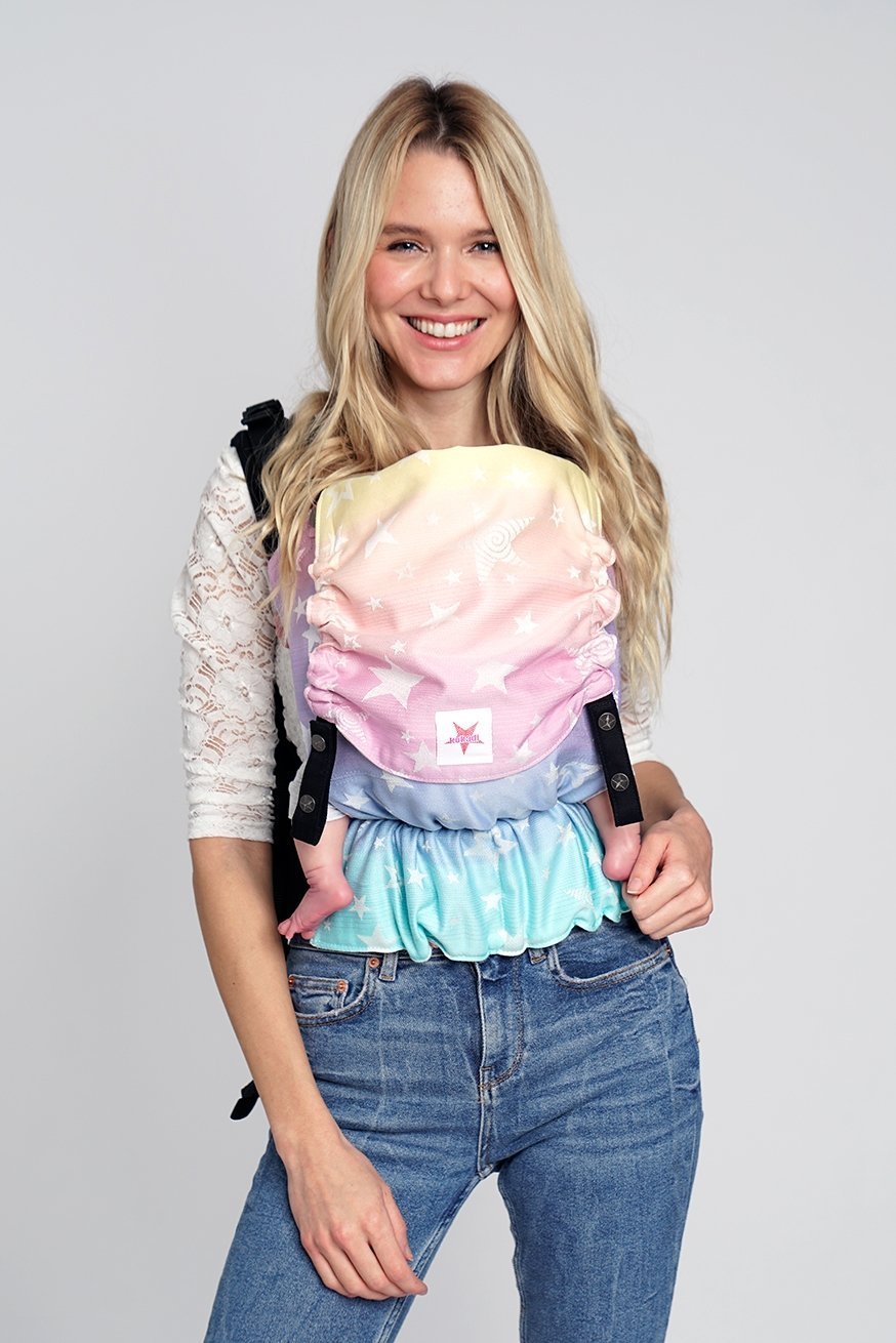 KOKADI Porte-Bébé Flip Marie Étoiles Paillettes