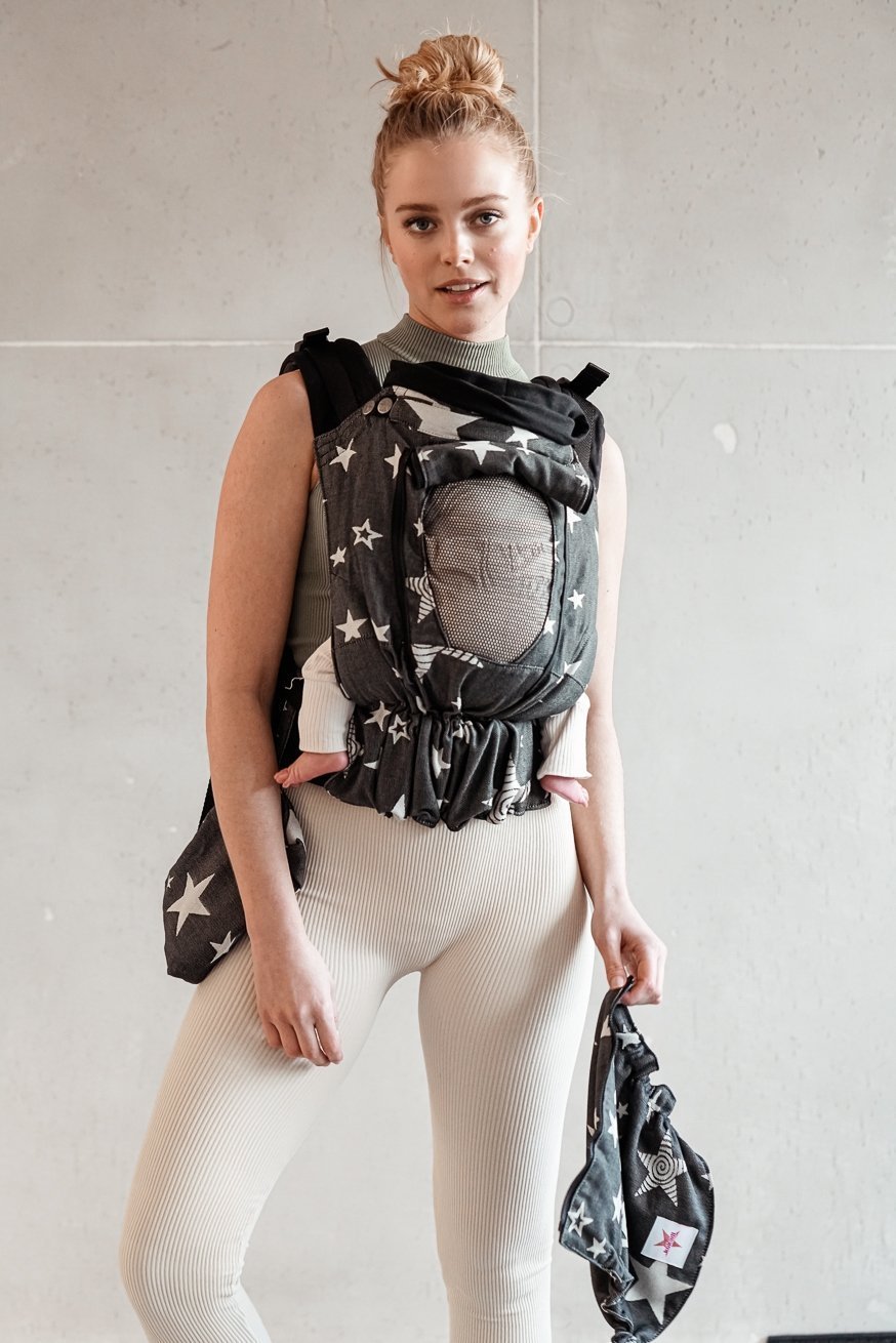 KOKADI Porte-Bébé Flip Performance Air Étoiles diorite