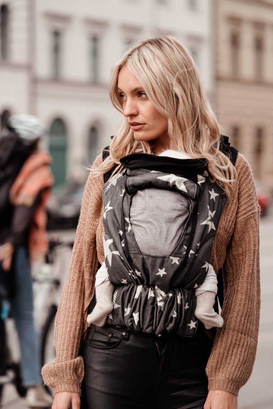 Porte-Bébé Flip Performance Air Étoiles diorite - KOKADI