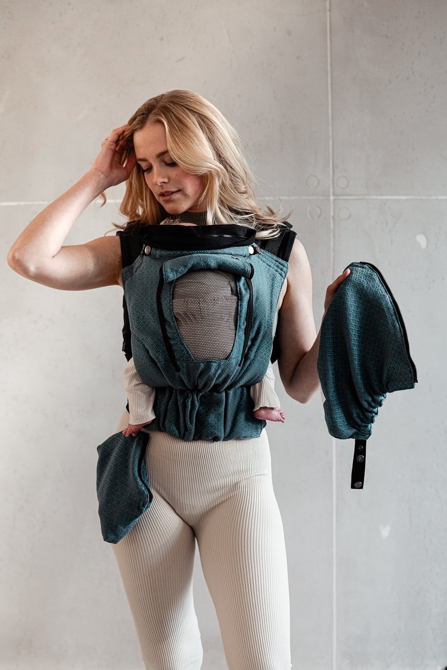 KOKADI Porte-Bébé Flip Performance Air Lagon Heart2Heart