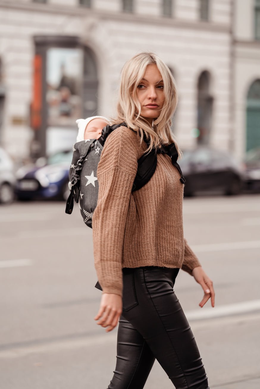 Porte-Bébé Onbu Étoiles diorite - KOKADI