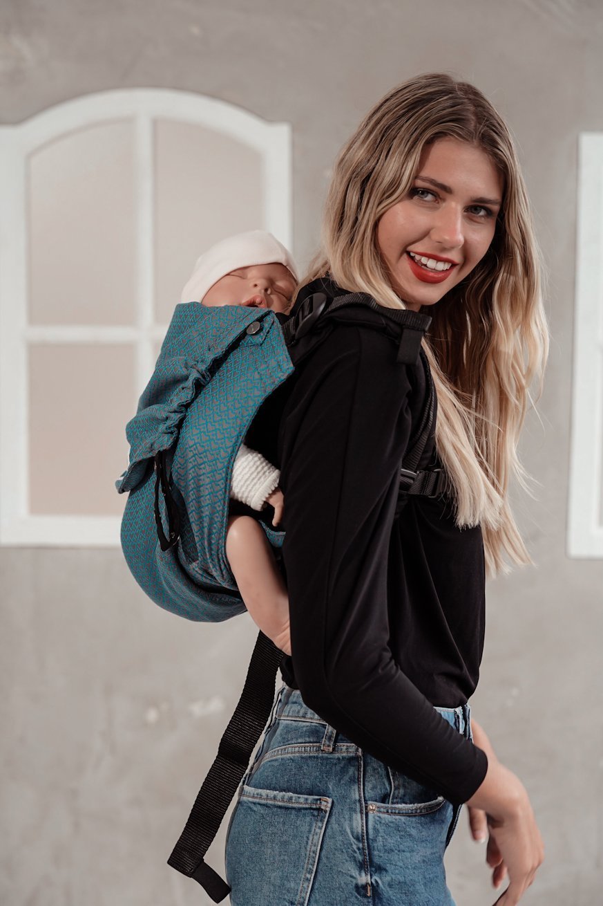 Porte-Bébé Onbu Lagon Heart2Heart - KOKADI