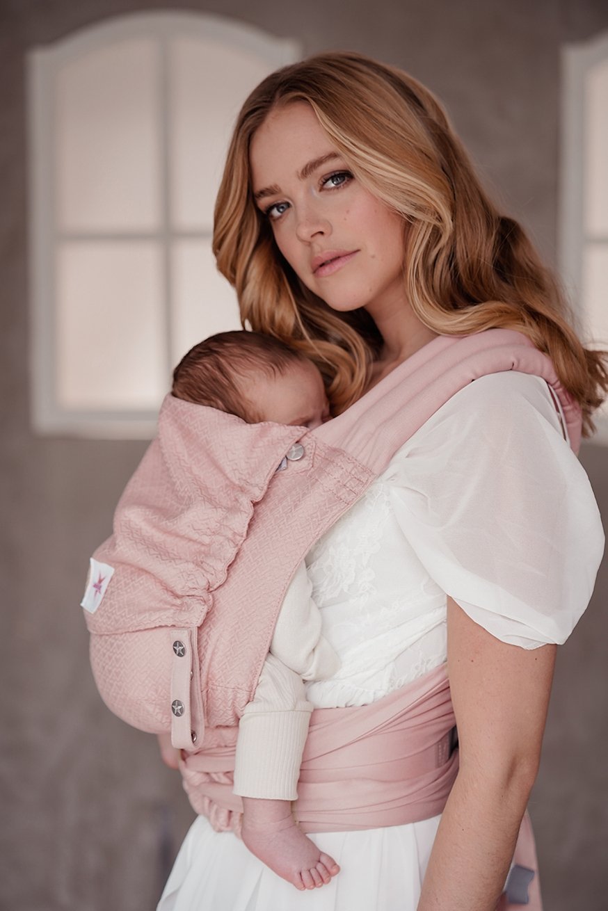 KOKADI Porte-Bébé TaiTai Rosé Heart2Heart
