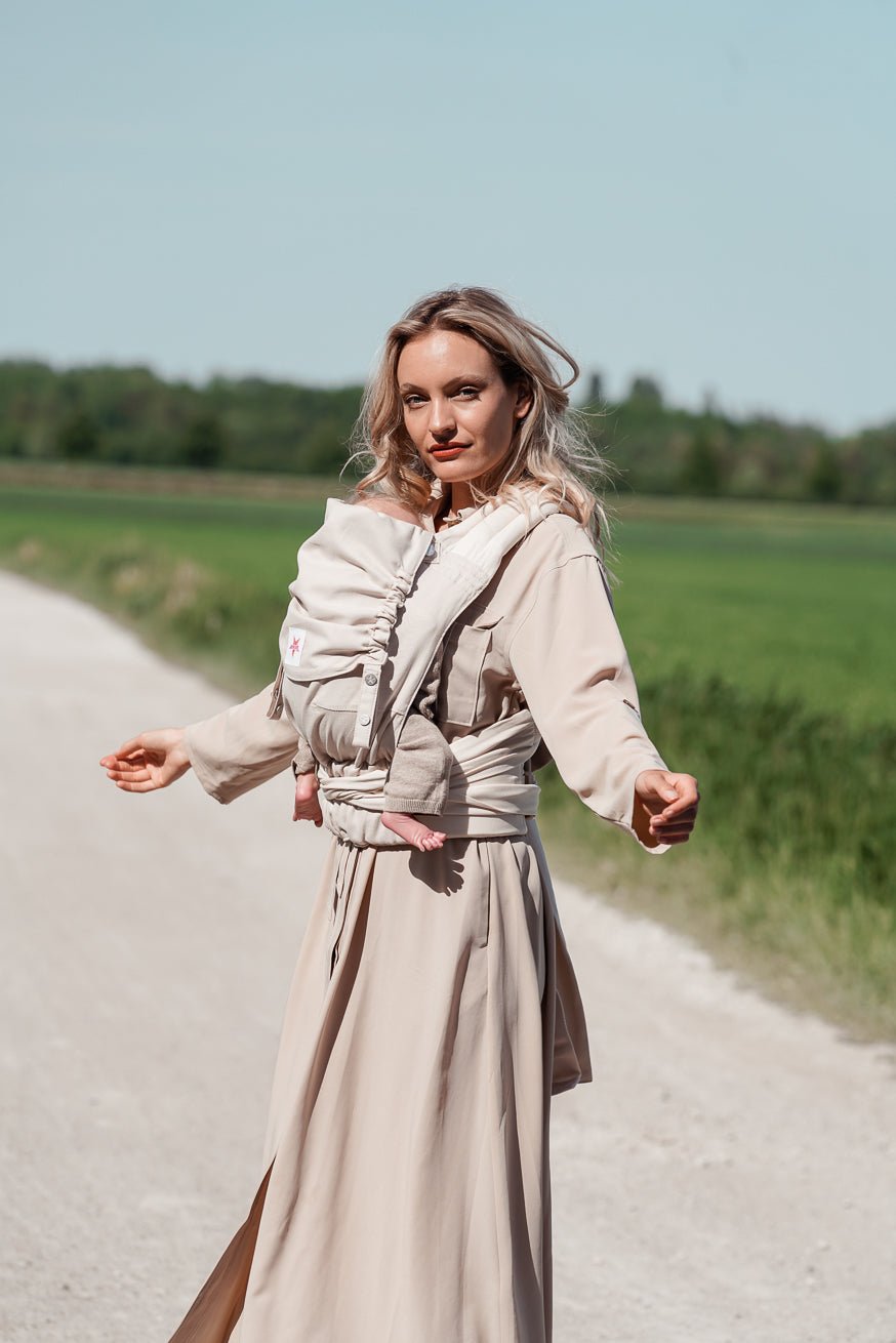 KOKADI Porte-bébé TaiTai juste de la crème