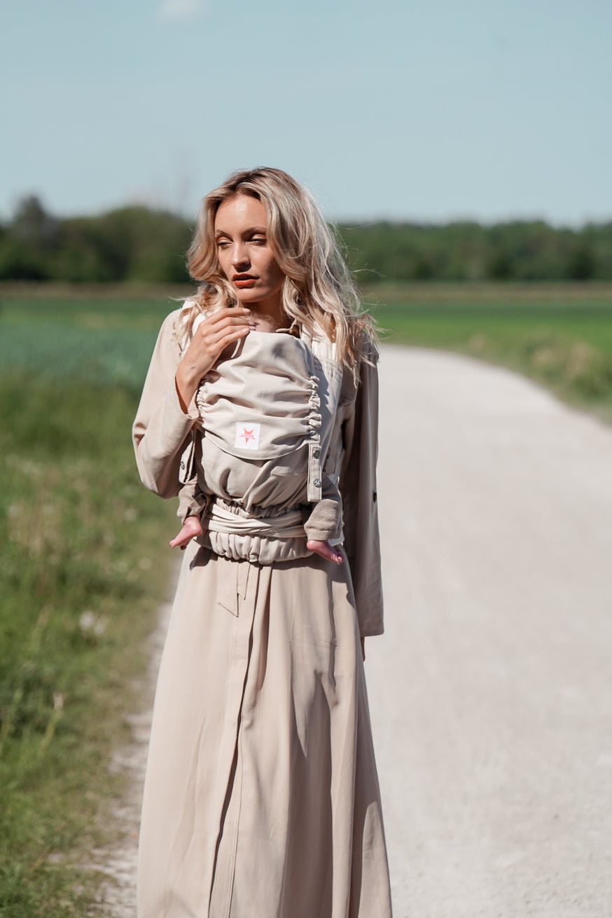 KOKADI Porte-bébé TaiTai juste de la crème