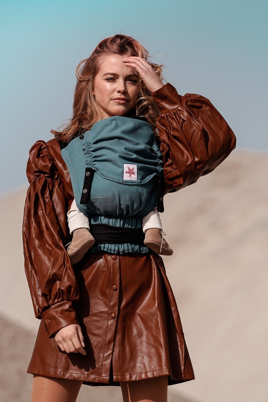 KOKADI Porte-Bébé TaiTai Juste lagon