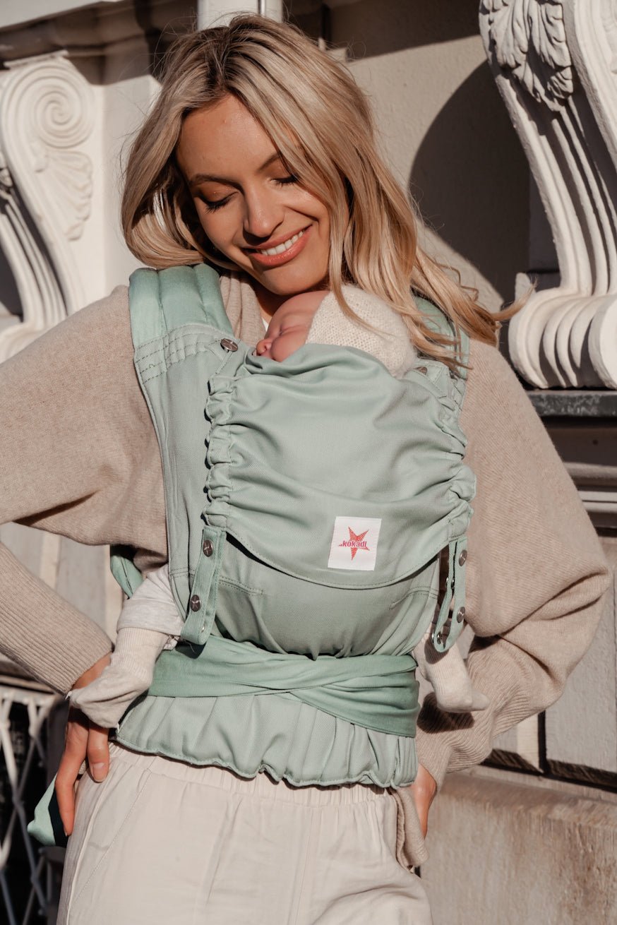 Porte-Bébé TaiTai Juste de la menthe - KOKADI