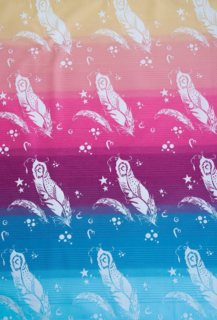 KOKADI Porte-Bébé WrapStar Plumes Hannah