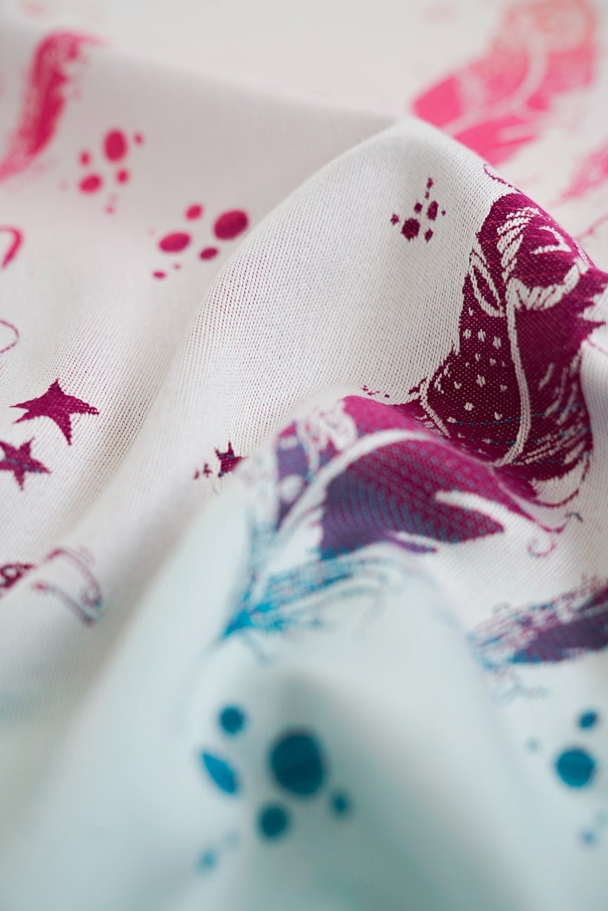 KOKADI Porte-Bébé WrapStar Plumes Hannah