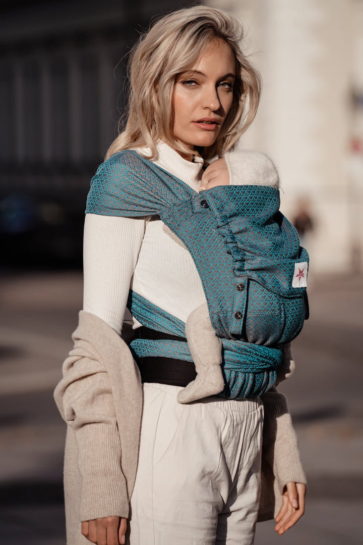 Porte-Bébé WrapStar Lagon Heart2Heart - KOKADI