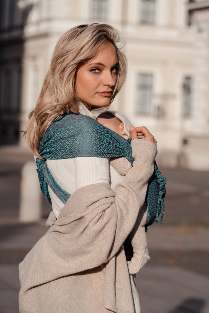 Porte-Bébé WrapStar Lagon Heart2Heart - KOKADI