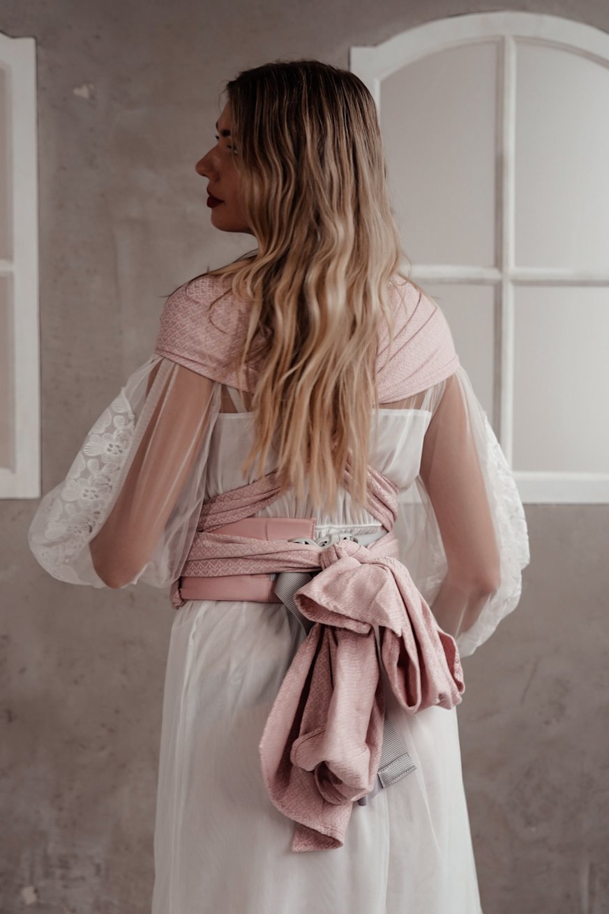 Porte-Bébé WrapStar Heart2Heart Rosé - KOKADI