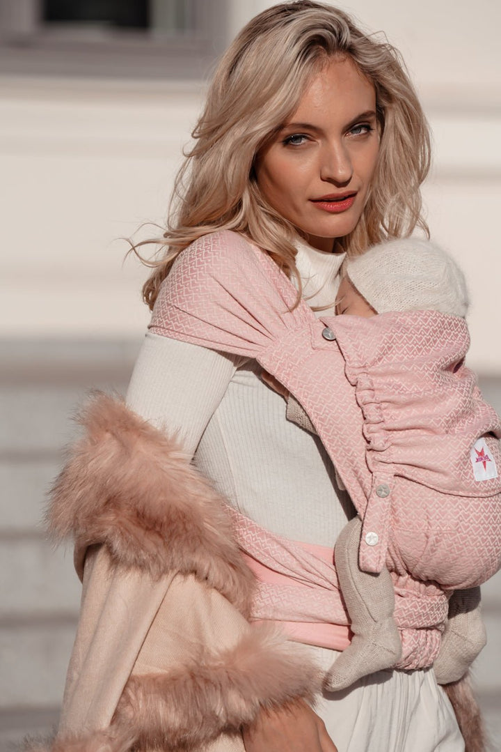 Porte-Bébé WrapStar Heart2Heart Rosé - KOKADI