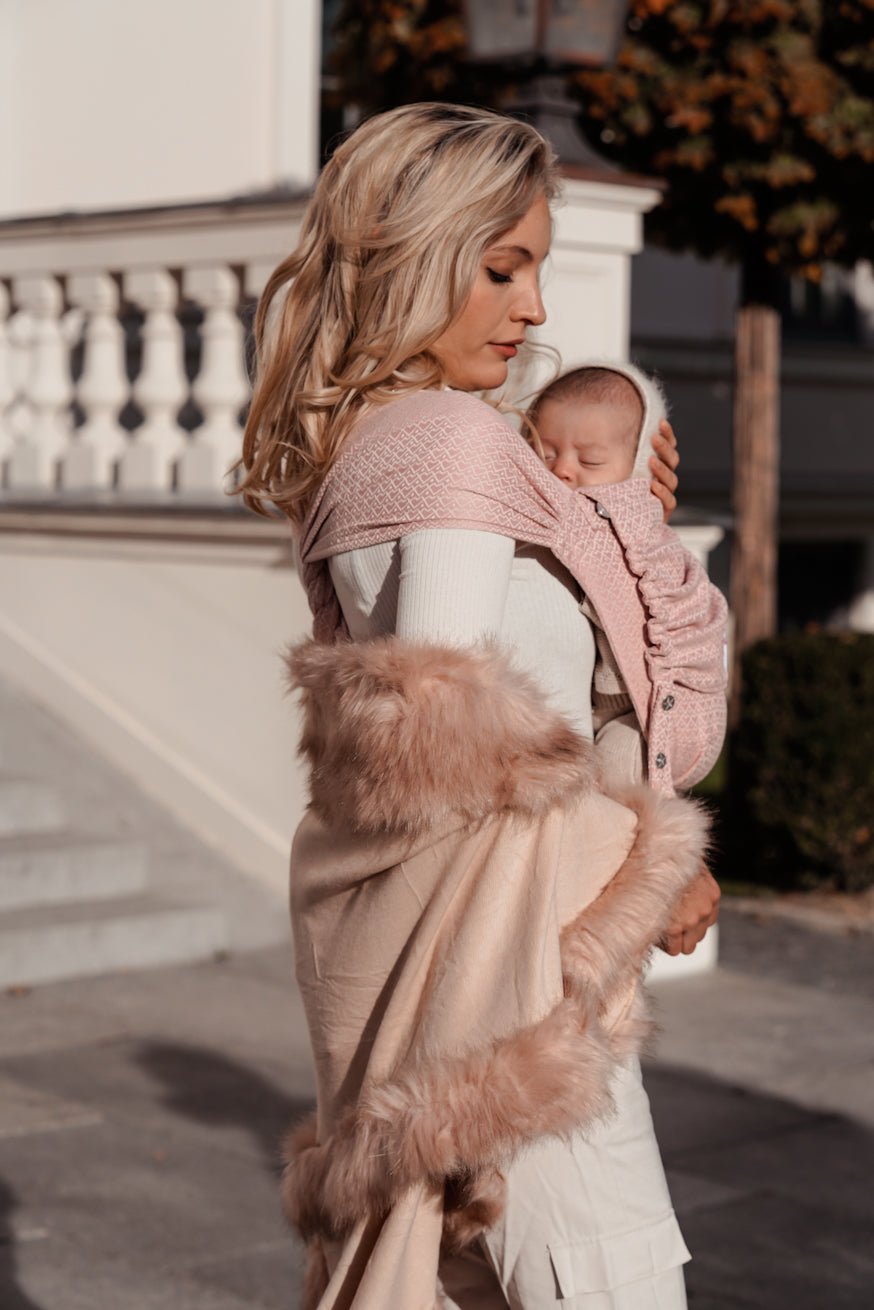 Porte-Bébé WrapStar Heart2Heart Rosé - KOKADI