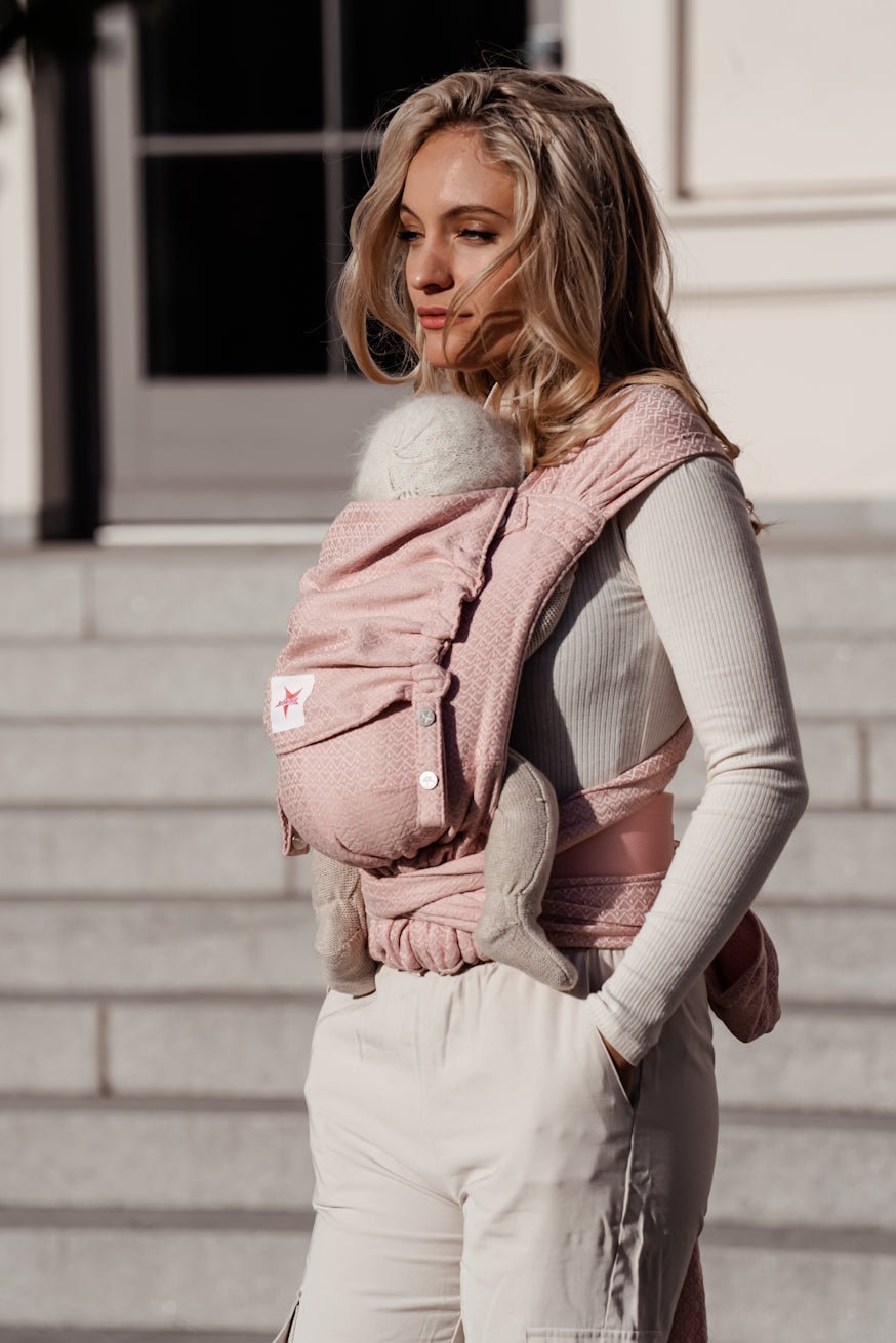 Porte-Bébé WrapStar Heart2Heart Rosé - KOKADI