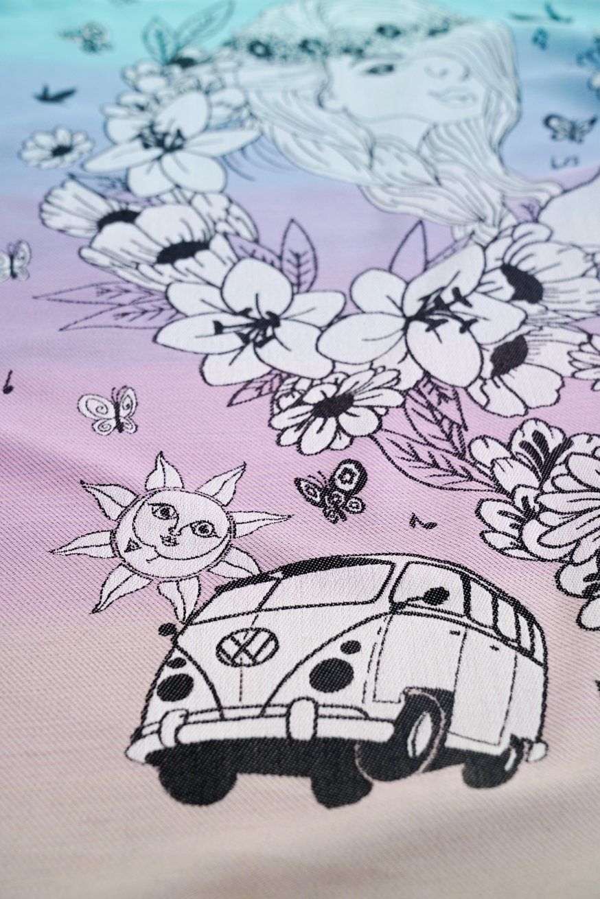 KOKADI Porte-Bébé WrapStar Marie hippie