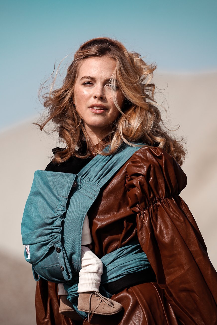 Porte-Bébé WrapStar Juste lagon - KOKADI