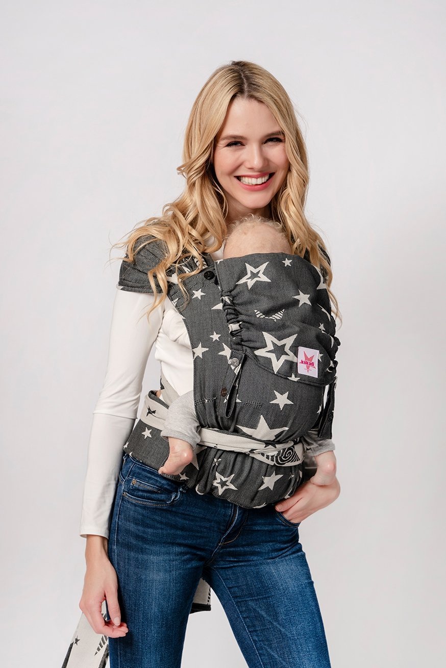Porte-Bébé WrapTai Étoiles diorite - KOKADI