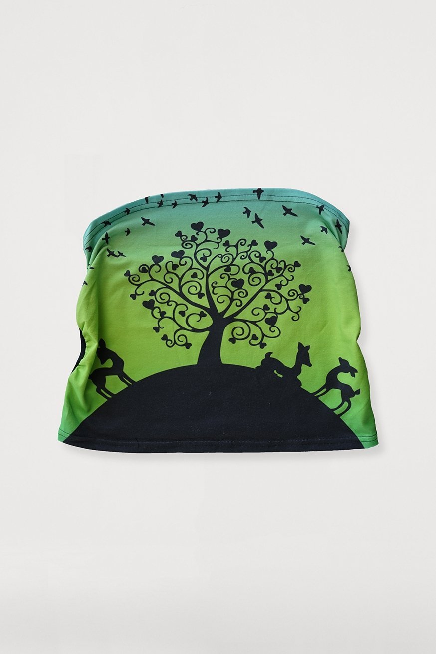 Bandeau ventral Paradise noir - KOKADI