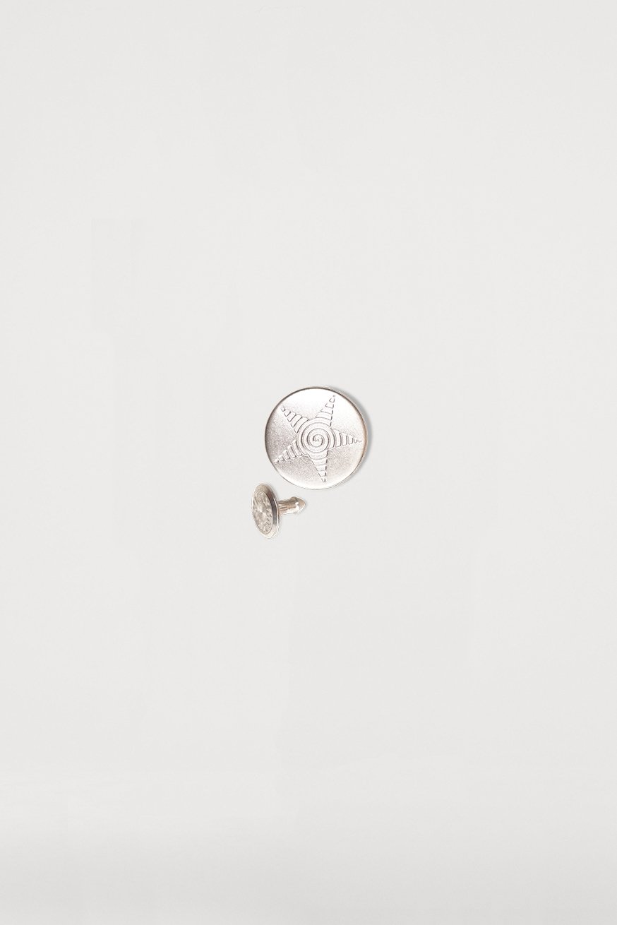 Bouton jeans argent - KOKADI