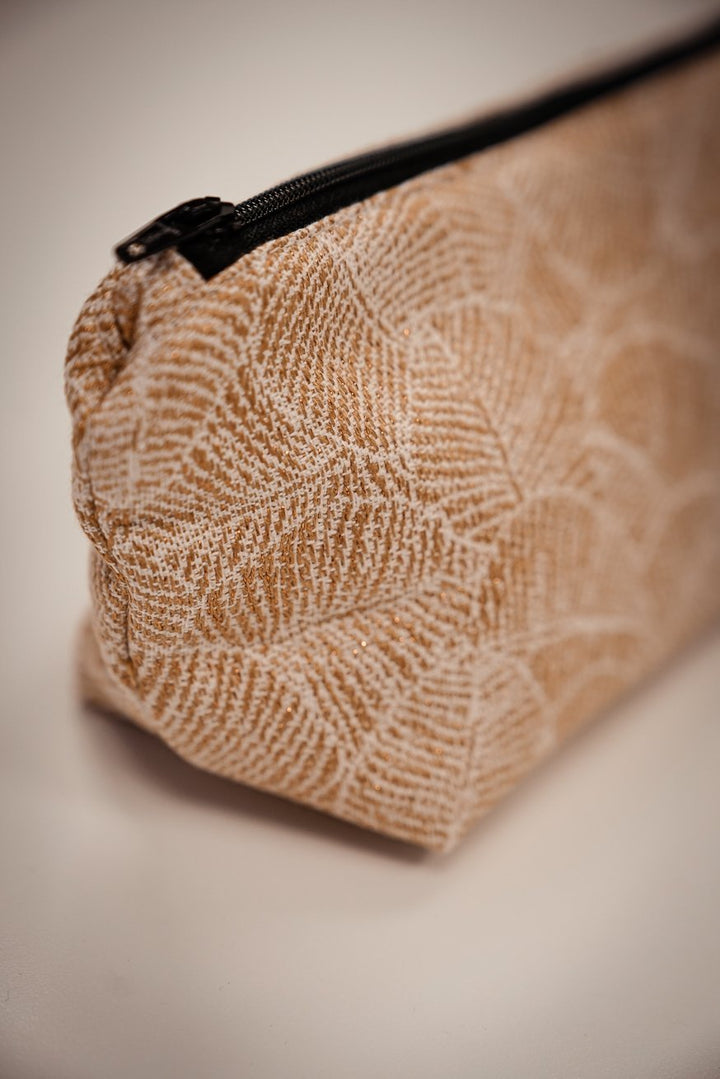 Trousse à cosmétiques Feuilles d'Or - KOKADI