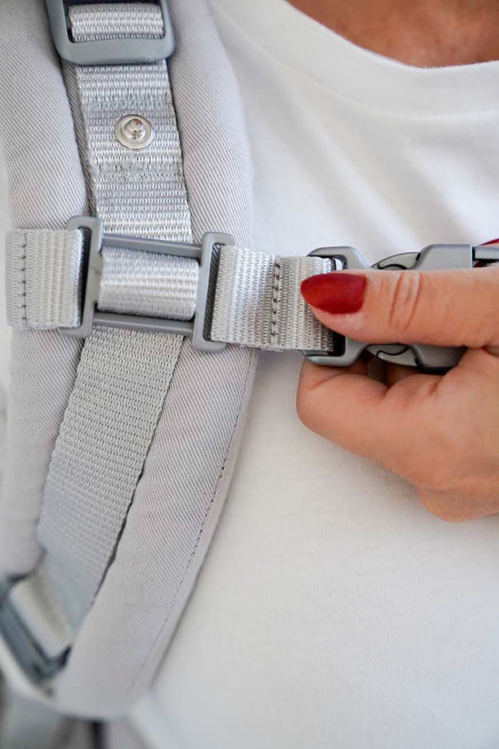 Boucle croix 25mm Silverline brillant - KOKADI