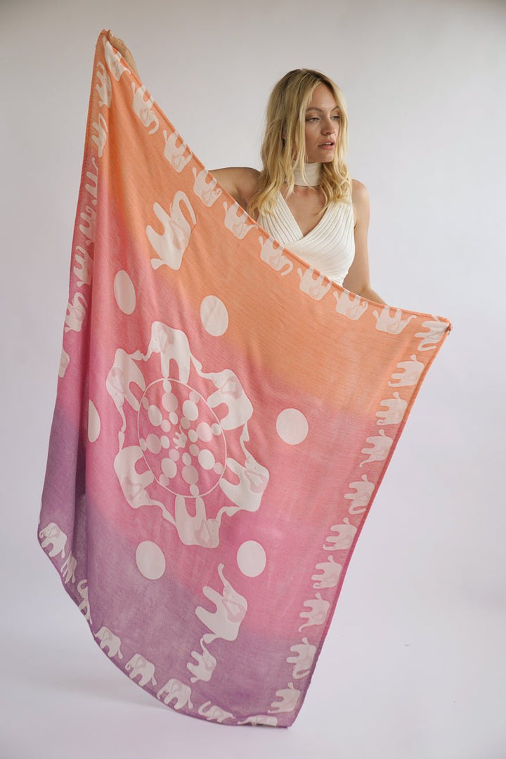 Kuscheltuch Elefantenparade Ella - KOKADI