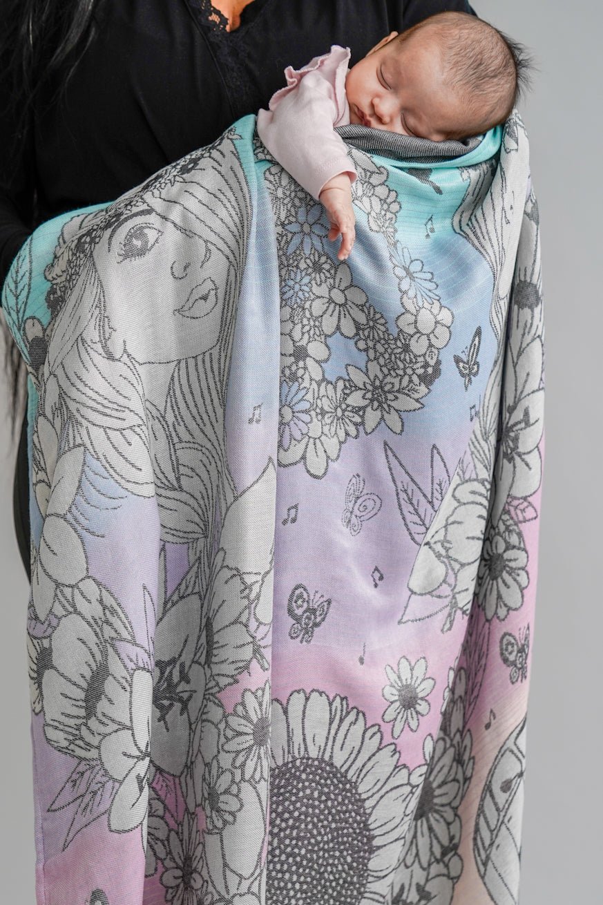 Serviette câline Hippie Marie - KOKADI