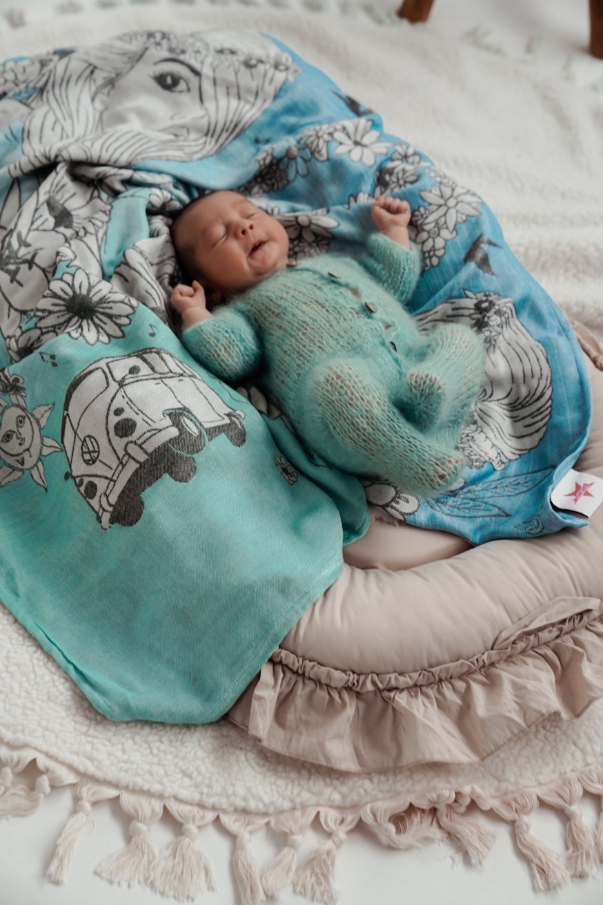 Serviette câline Hippie Max - KOKADI