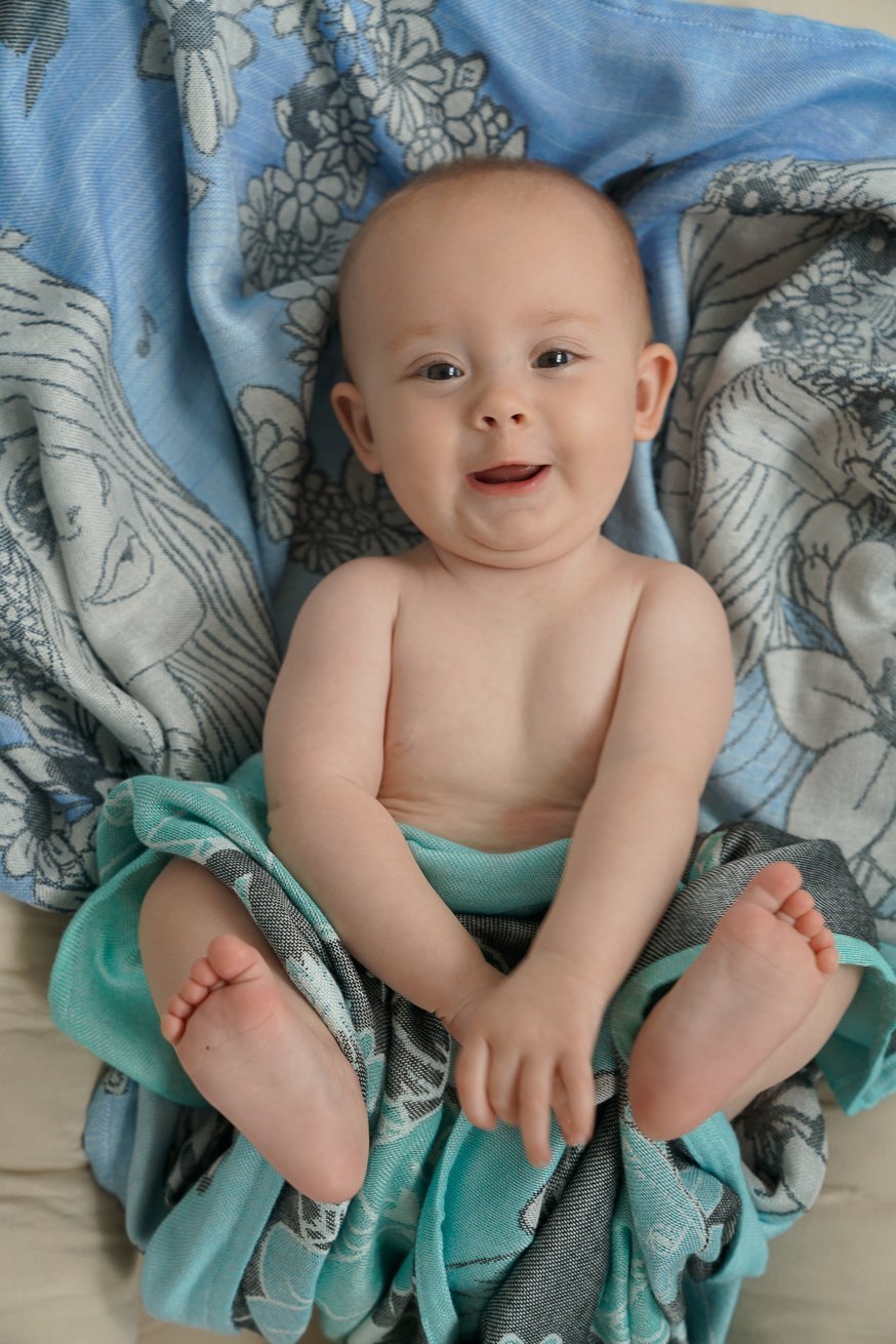 Serviette câline Hippie Max - KOKADI