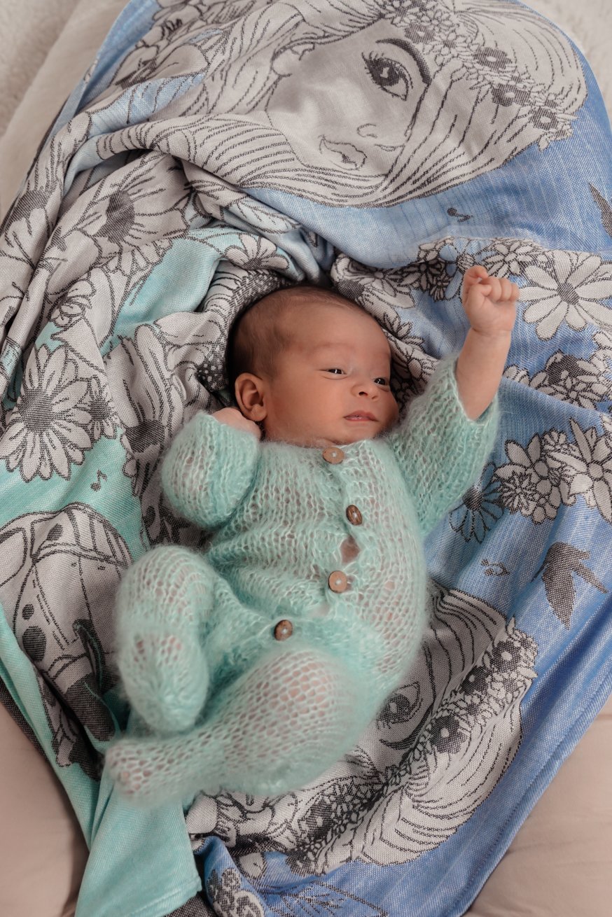 Serviette câline Hippie Max - KOKADI