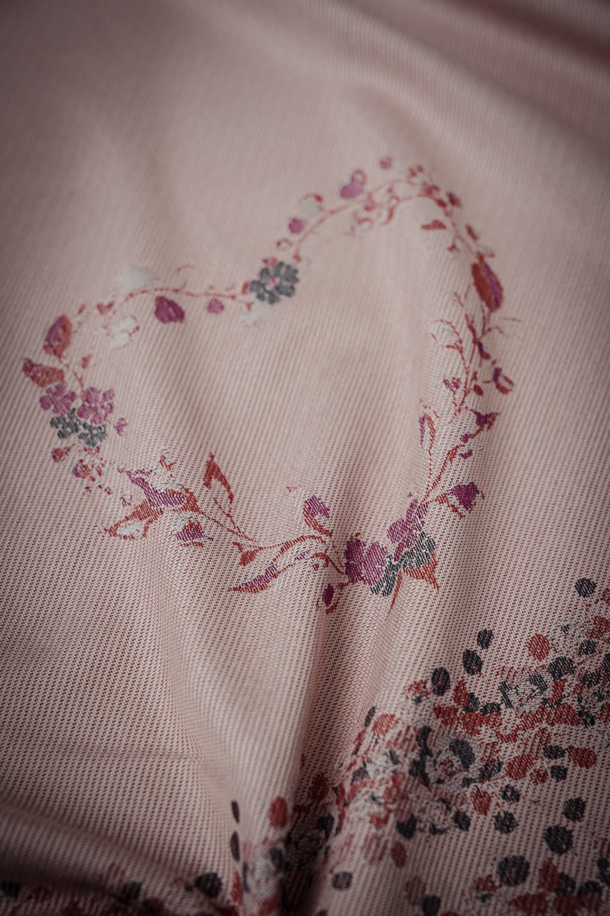 Écharpe de portage anneaux Fleur de Romy - KOKADI