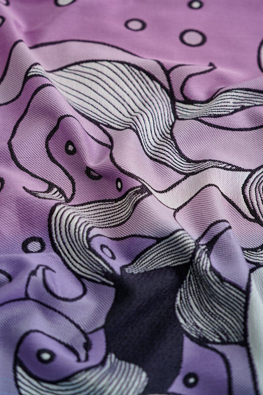 Écharpe de portage anneaux Gaïa Amira - KOKADI