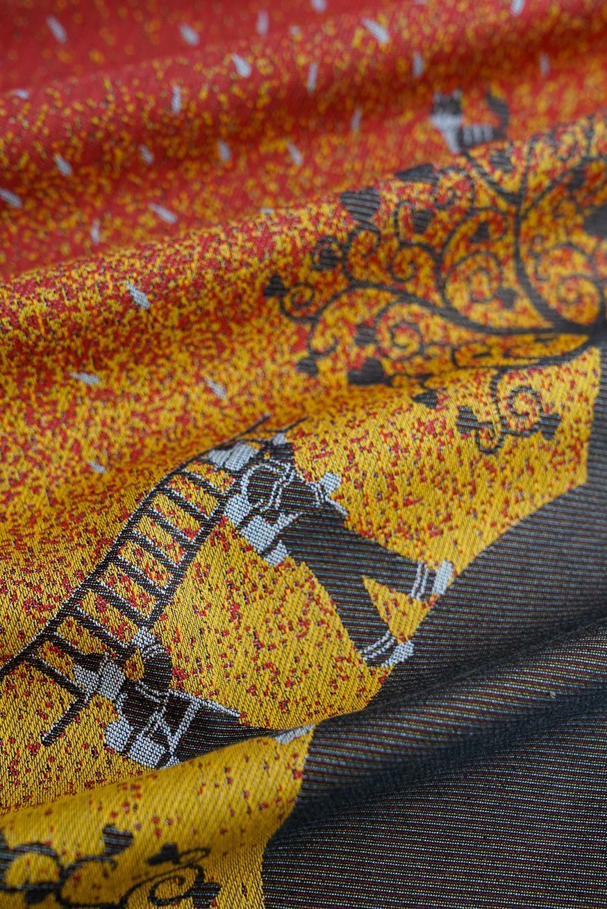 Écharpe de portage anneaux Jonas au pays du feu - KOKADI