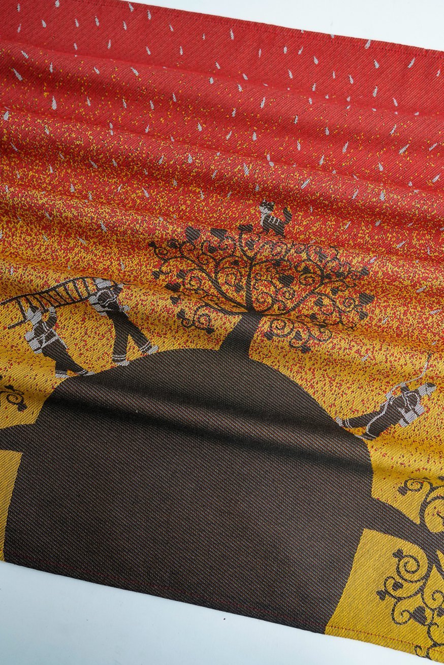 Écharpe de portage anneaux Jonas au pays du feu - KOKADI