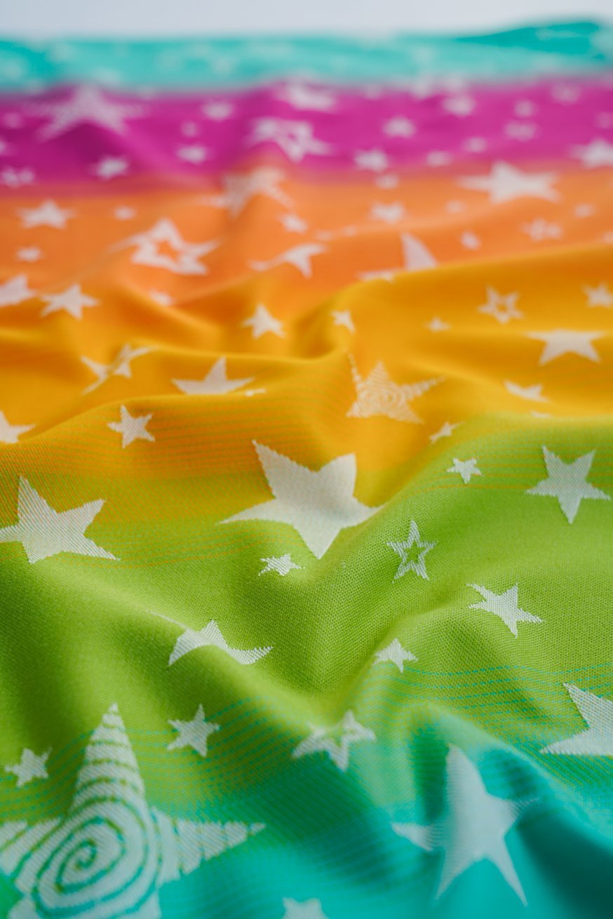 Écharpe de portage anneaux Julia Étoiles KOKADI