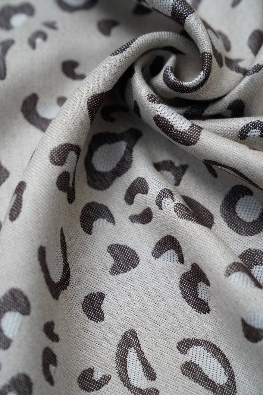 Écharpe de portage anneaux Lin Safari Maomi - KOKADI