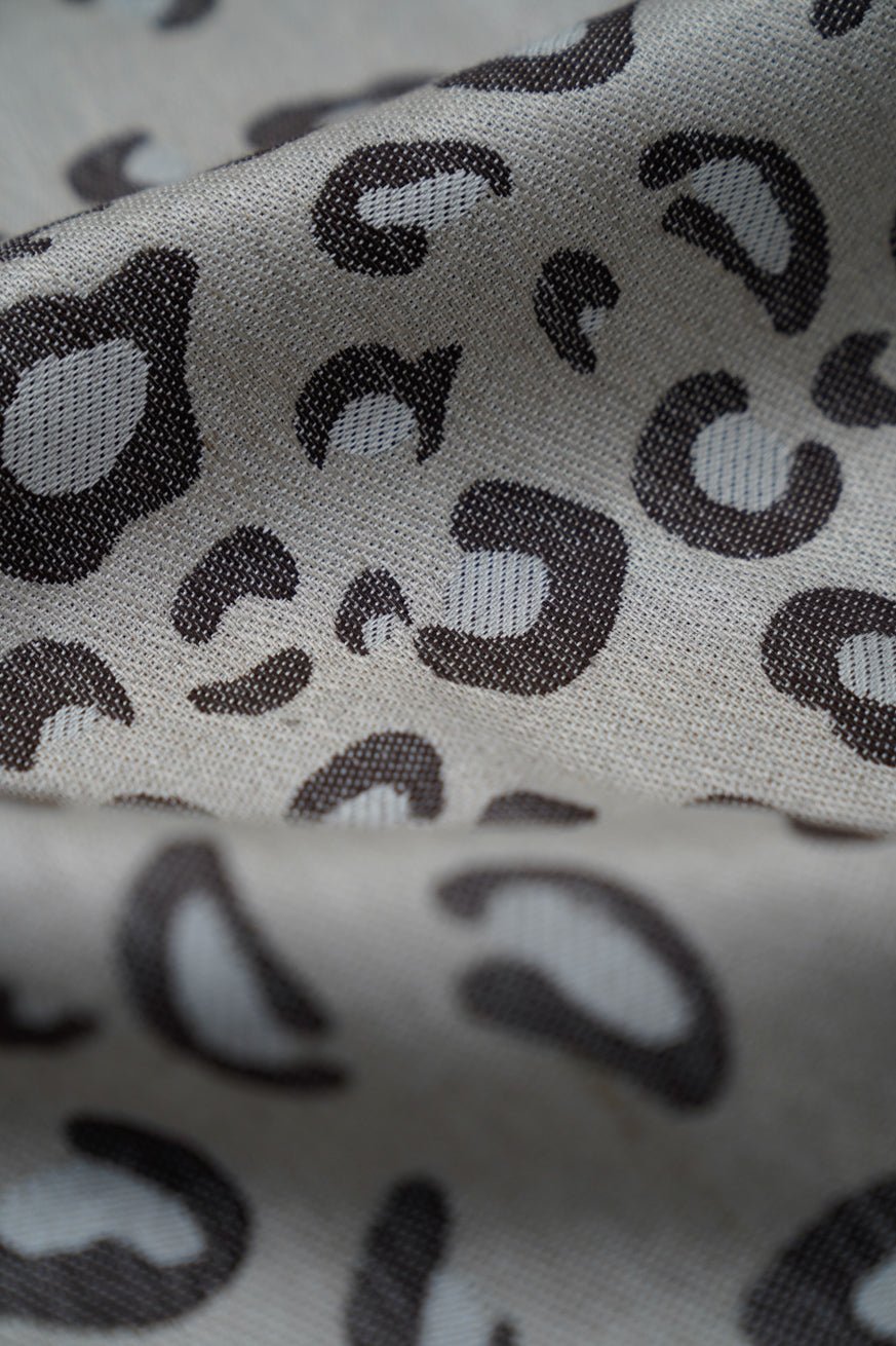 Écharpe de portage anneaux Lin Safari Maomi - KOKADI