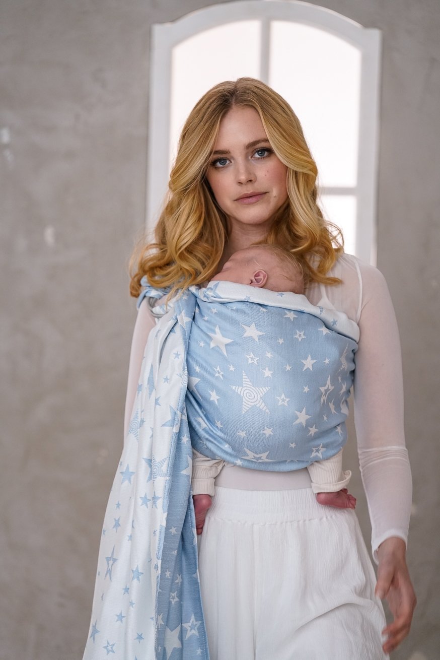 Écharpe de portage anneaux Samuel Étoiles KOKADI