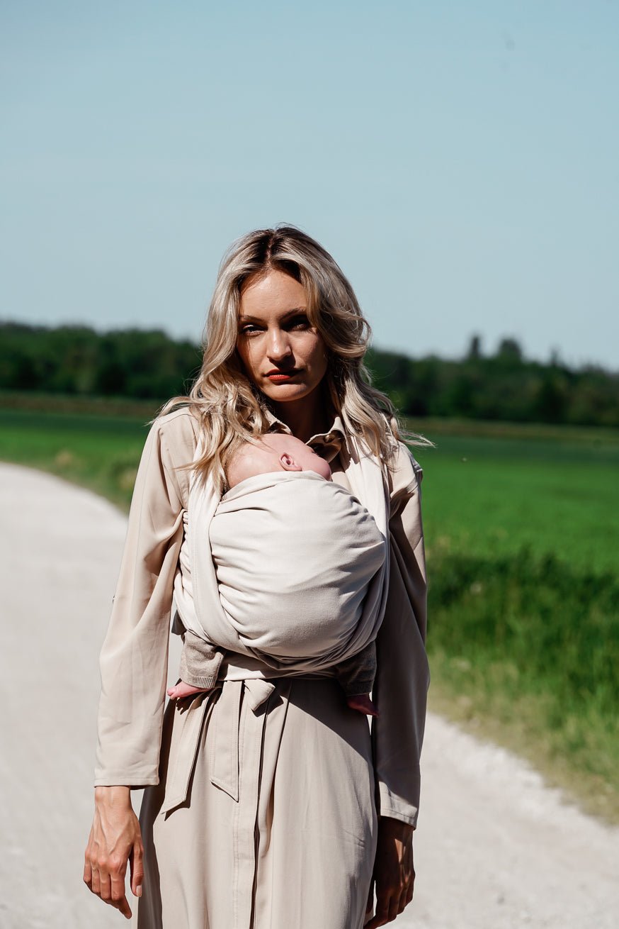 KOKADI Écharpe de portage juste de la crème