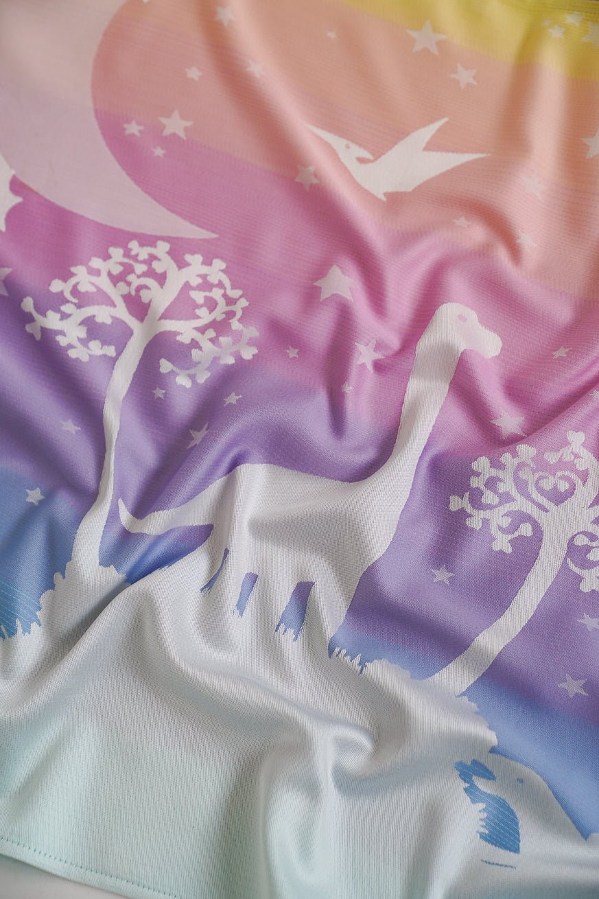 Écharpe de portage Marie au pays des dinosaures - KOKADI