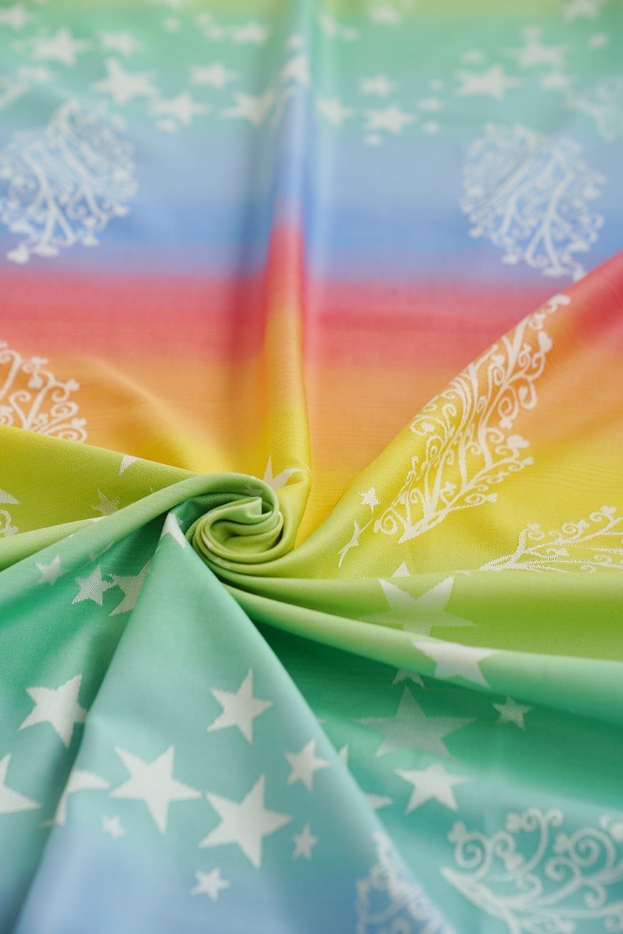 Écharpe de portage Enfants étoiles verticaux - KOKADI