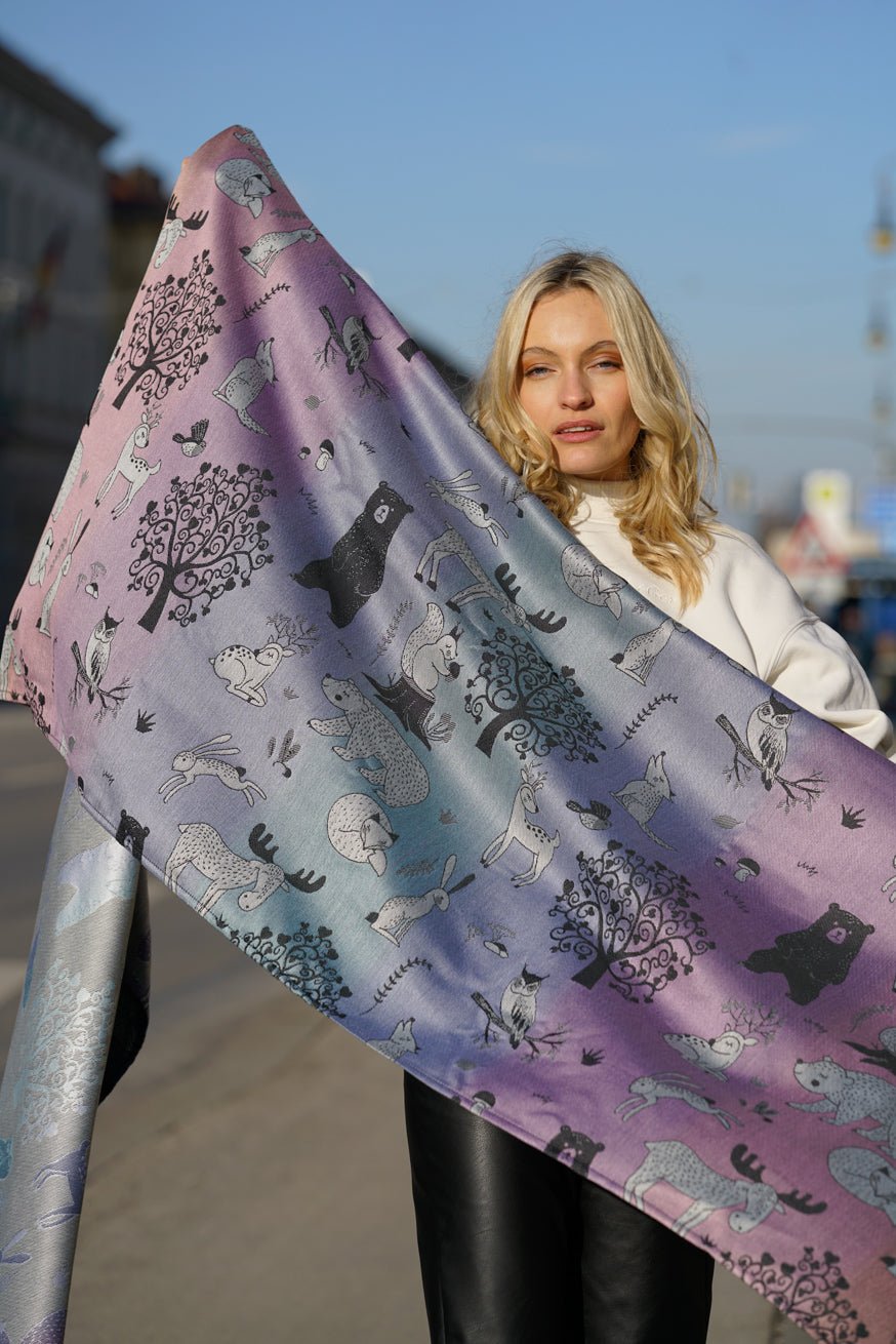 Écharpe de portage Forêt Miracle Emma - KOKADI